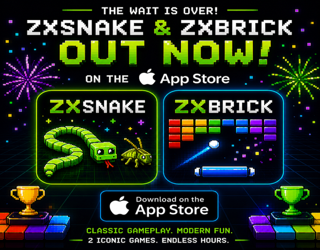 ZX Snake & ZX Brick Released